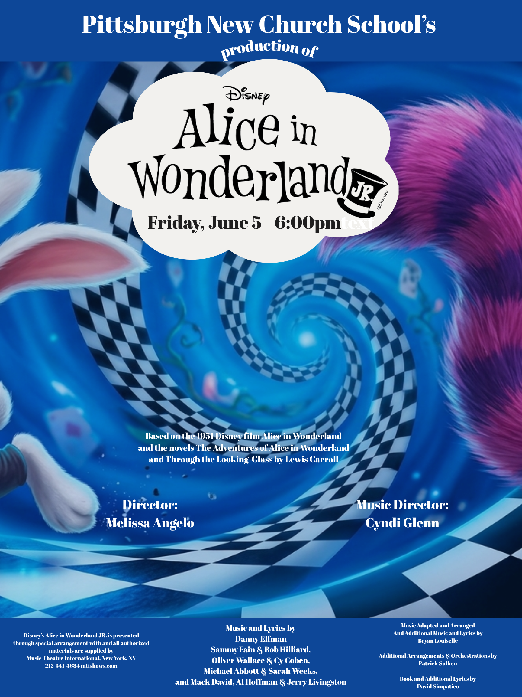 PNCS Spring Musical: Alice in Wonderland