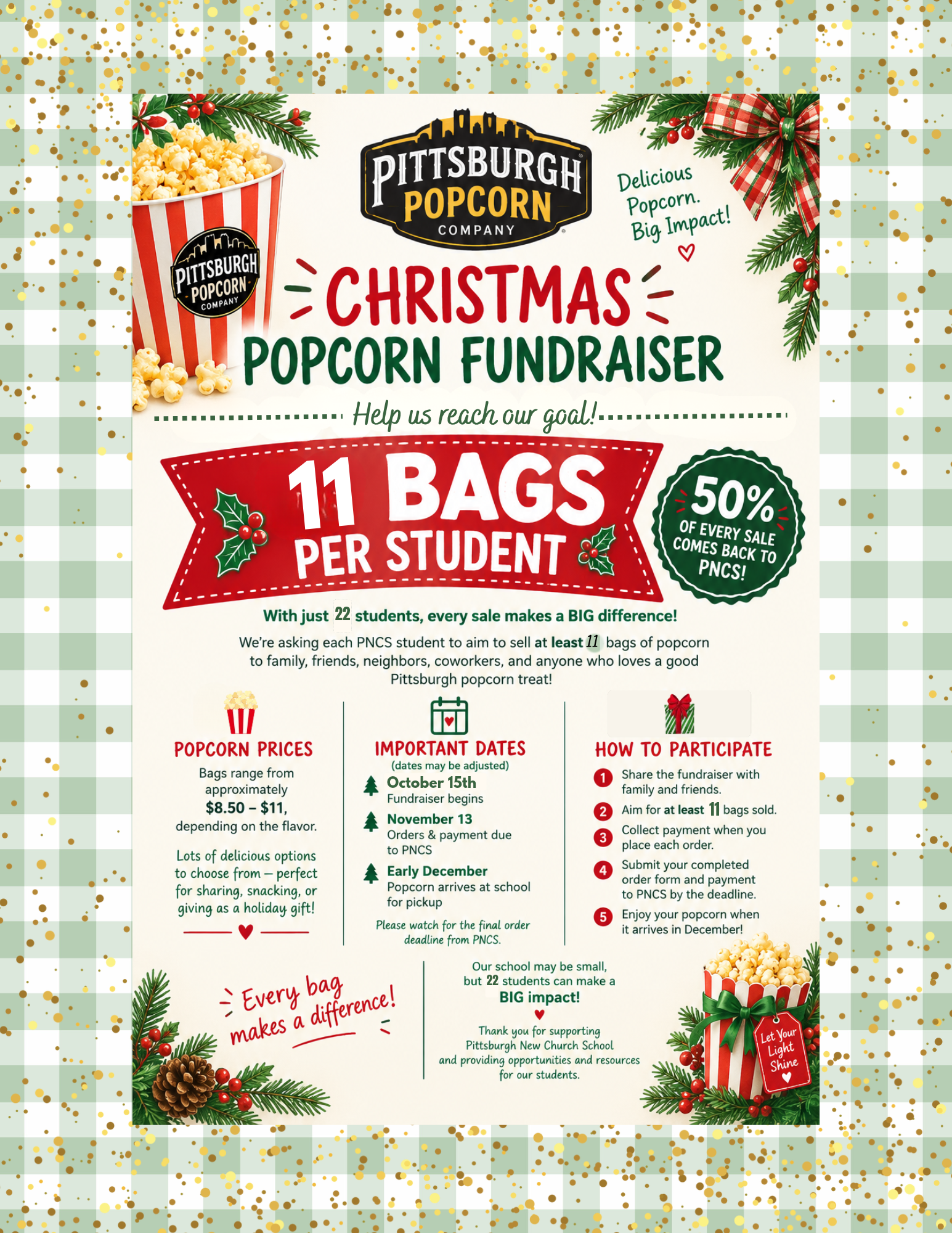 Pittsburgh Popcorn Fundraiser